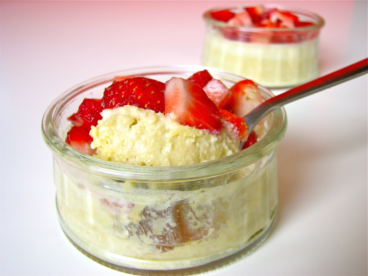 Cook book of trial and error Pistachio Mousse with Rose Scented